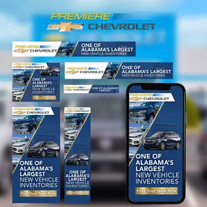 Premiere Chevy Display Ads