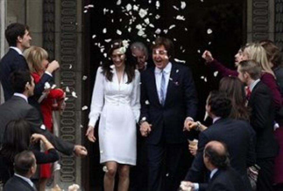 Sir Paul Marries For The Third Time