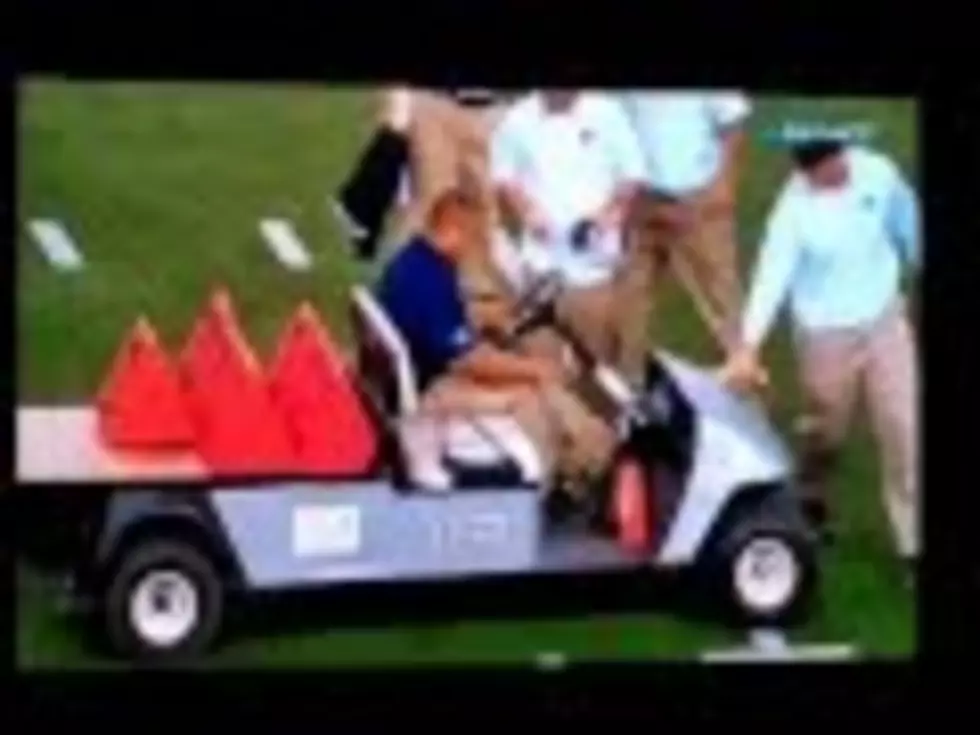 Golf Cart On The Loose, Mows Down Bystanders [VIDEO]