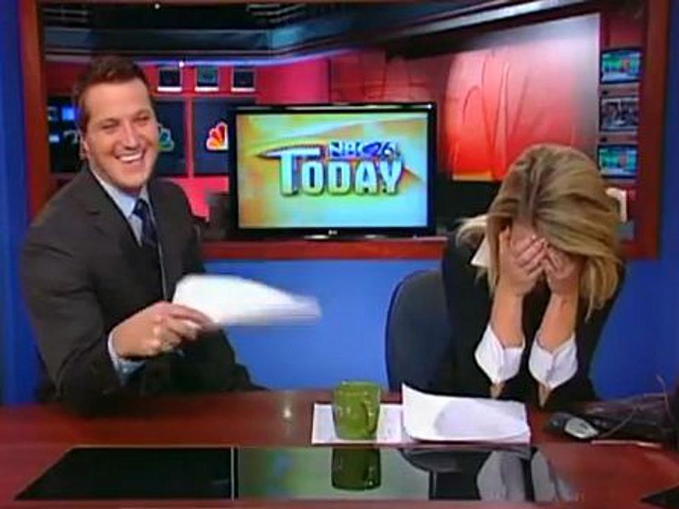 Newscaster Falls Hard For Teleprompter Prank From ‘Anchorman’ [VIDEO]