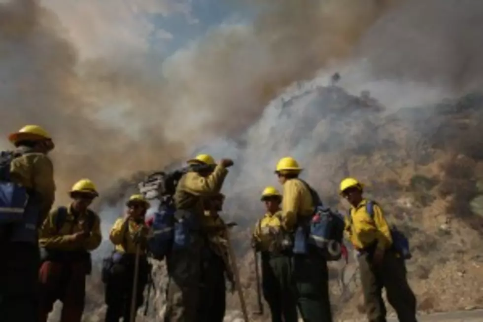 Firefighters Continue To Make Progress In The Battle With The Sheep Herder Fire