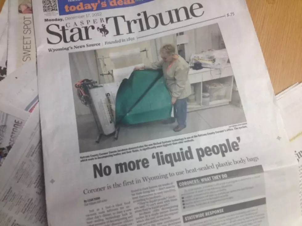 Was the Casper Star-Tribune&#8217;s &#8216;No More &#8216;Liquid People&#8221; Article Inappropriate?