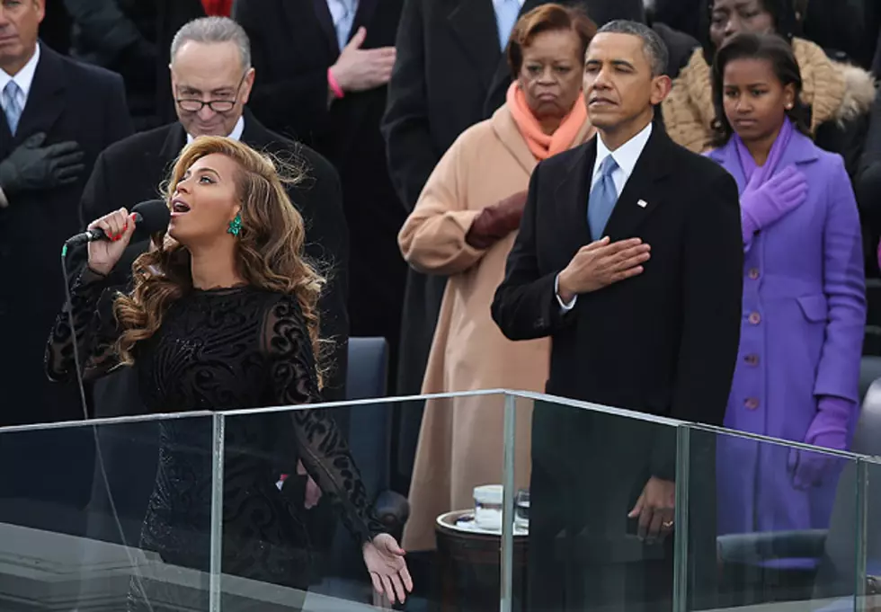 Beyonce Lip Synced National Anthem at Inauguration
