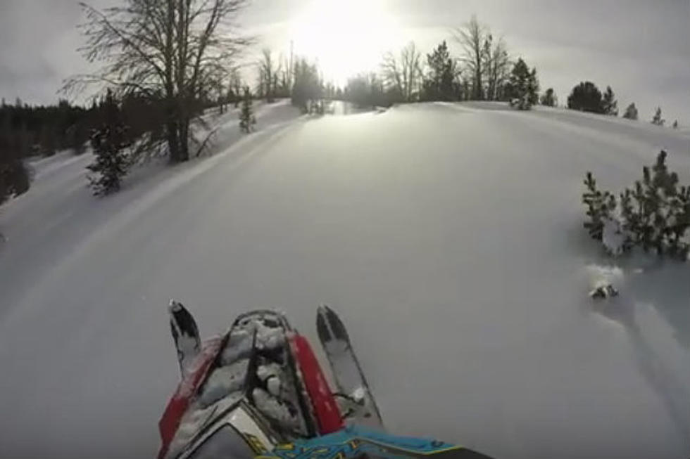 Hitting the Wyo Trails by Snowmobile [VIDEO]