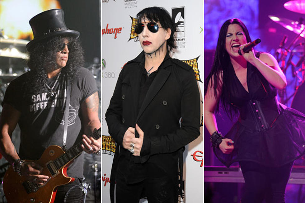 Slash, Marilyn Manson, Evanescence + More Name Their Guilty Pleasure Pop Songs