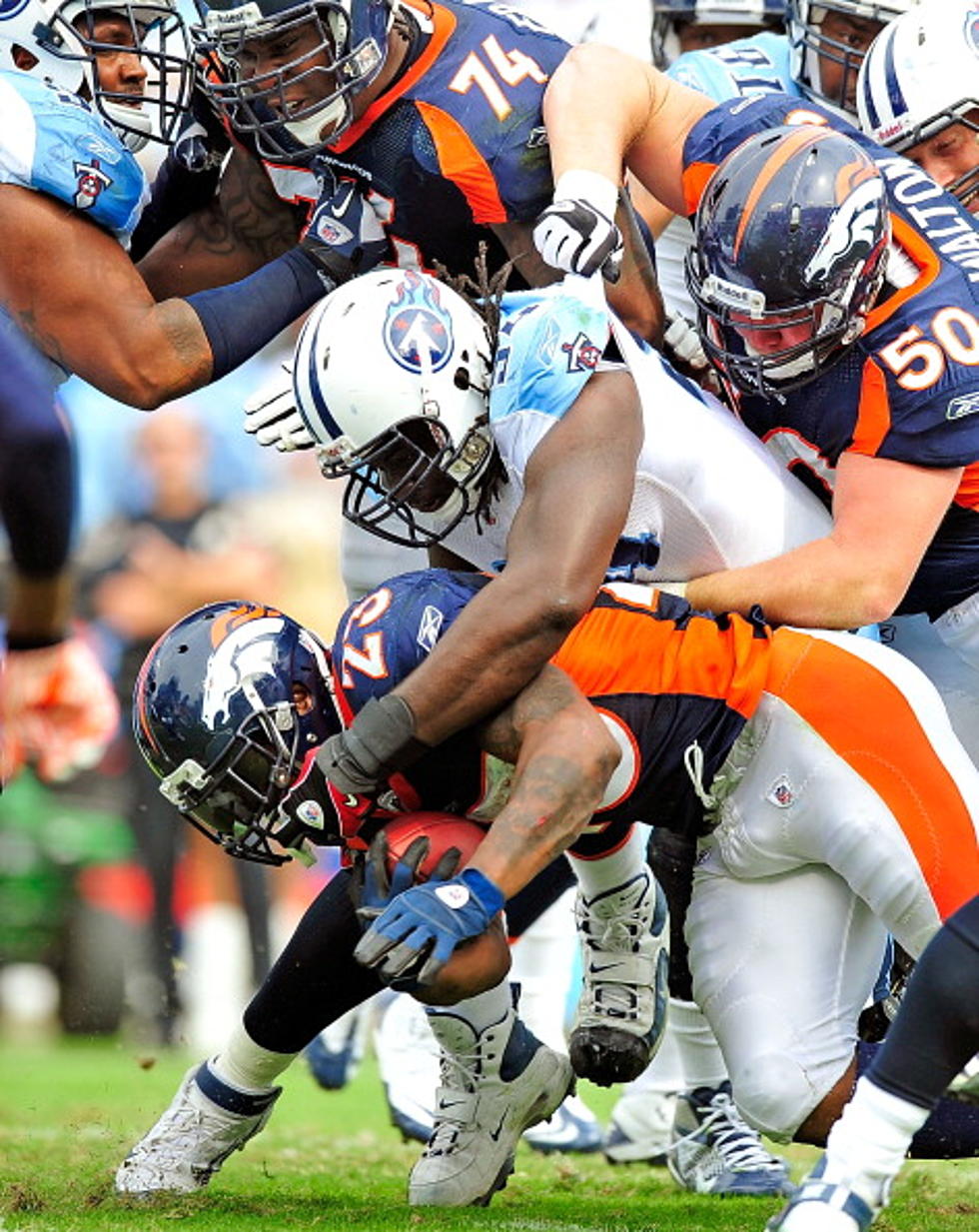 NFL Football From Sunday: Titans-17 Broncos-14