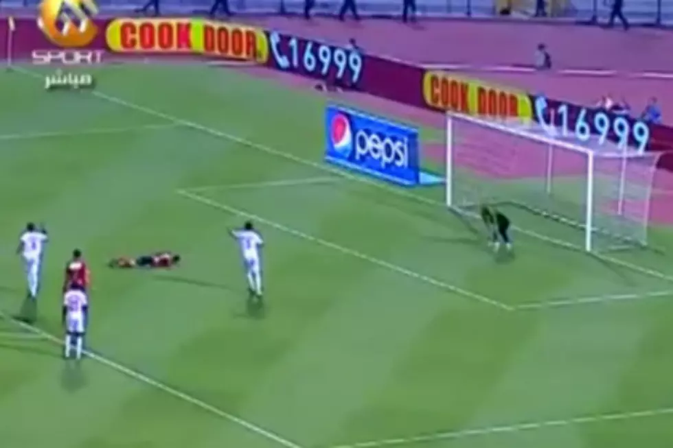 Watch the Most Awkward Soccer Penalty Kick of All Time
