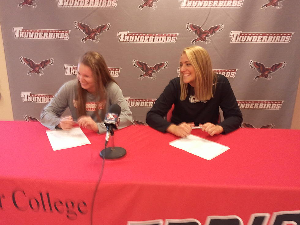 Two T-Bird Volleyball Players Sign With Eastern Washington