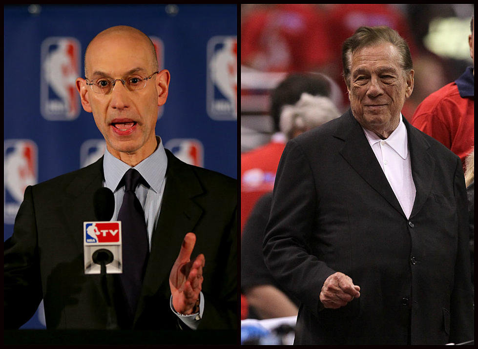 NBA Commissioner Adam Silver Bans Clippers’ Owner For Life [VIDEO]