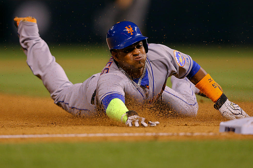 Mets Get a Scare When Cespedes Gets Hit on Hand