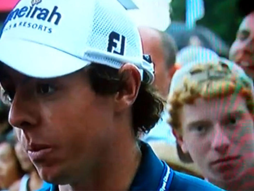 Kid Makes Funny Faces During US Open Interview With Rory McIlroy [VIDEO]