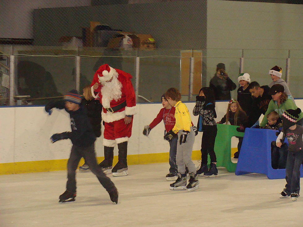 Laramie Kids Have Chance to Skate with Santa