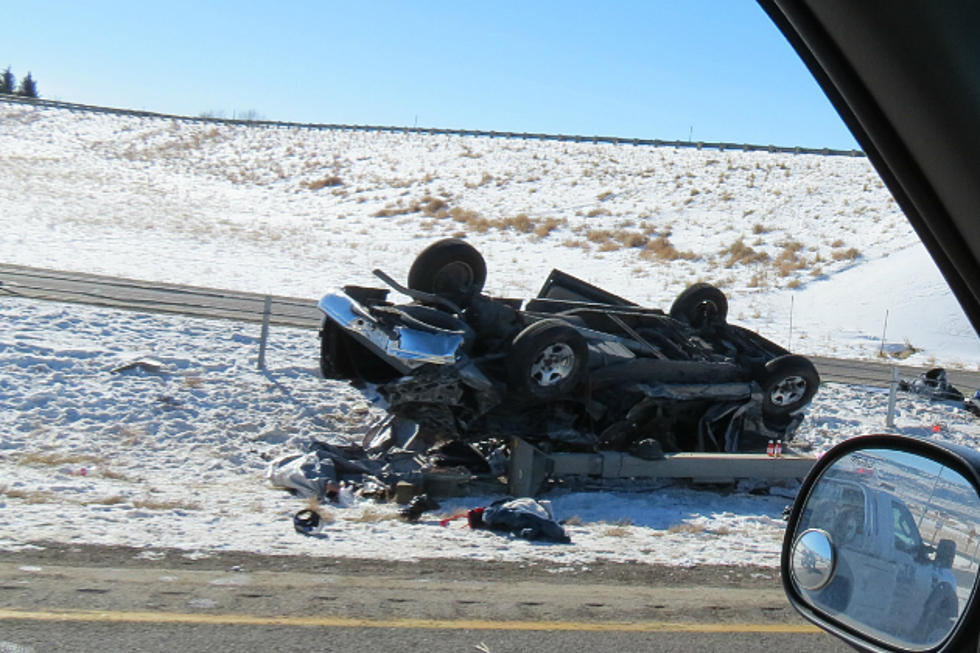 Rollover Crash Kills Two Near Laramie
