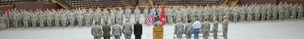 Homecoming for the Wyoming National Guard&#8217;s 133rd Company