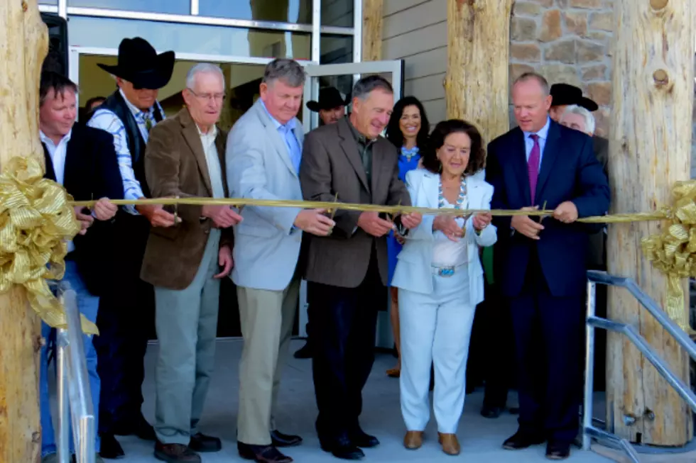 Ribbon Cut at Curt Gowdy State Park Visitors Center [PHOTOS]