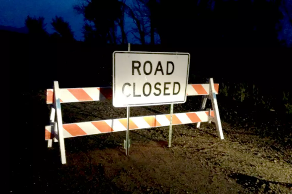 Road Closed South of Albany on Medicine Bow National Forest
