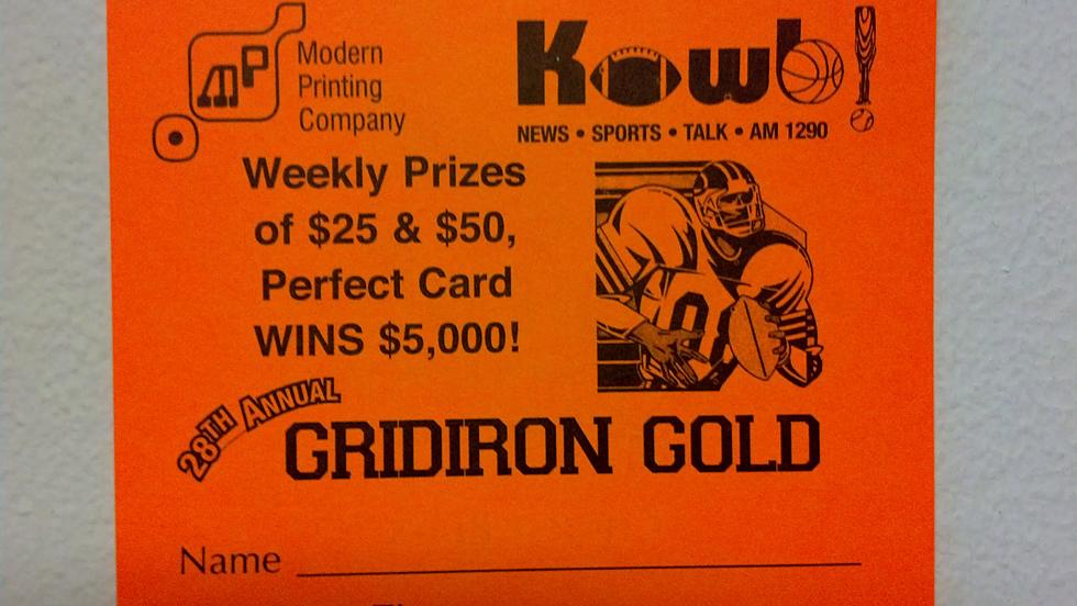Gridiron Gold Winners and Sponsor Locations