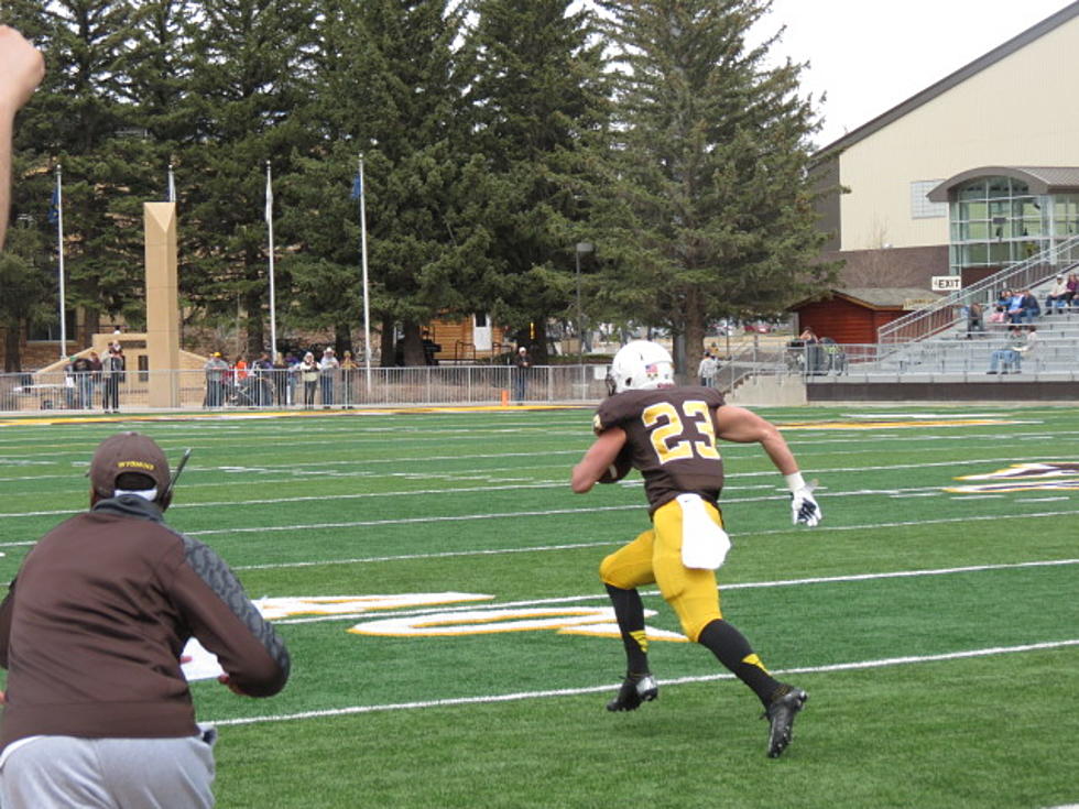 Brown Tops Gold, 21-14, In Cowboy Football Spring Game