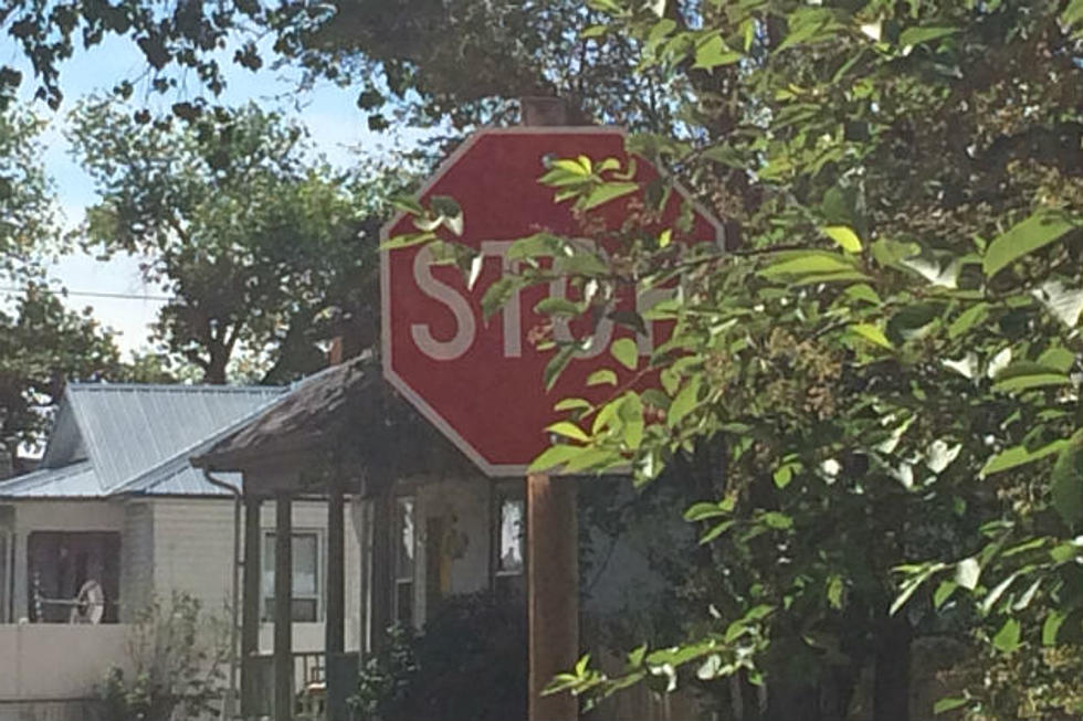 Stop Sign Visibility a Concern