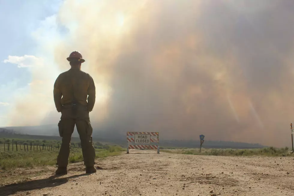 Beaver Creek Fire Enters Wyoming