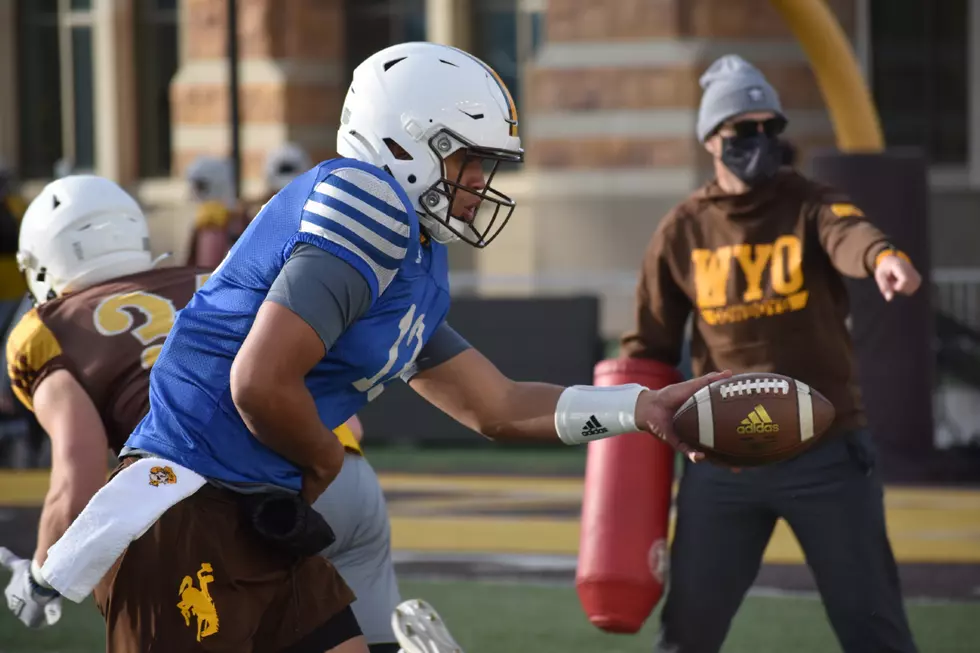 Wyoming Football Practices in Half-Pads on Monday [VIDEOS]