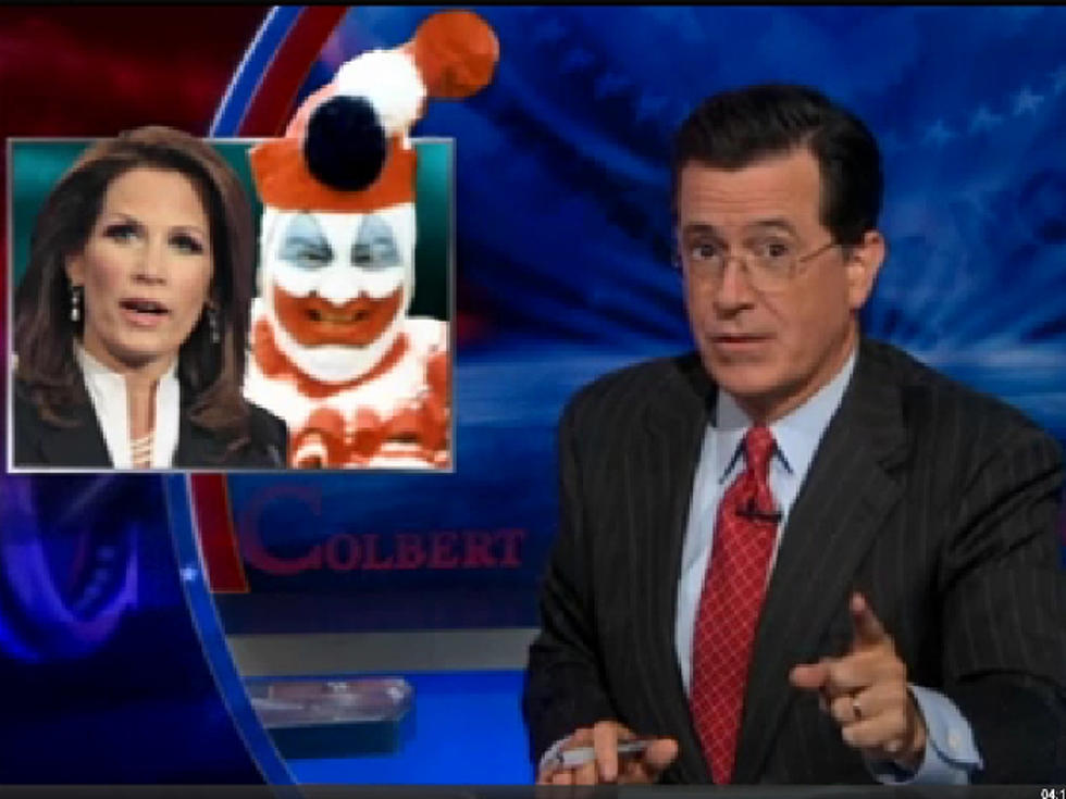Stephen Colbert Comes to Michele Bachmann’s Defense Over John Wayne Gacy Gaffe [VIDEO]