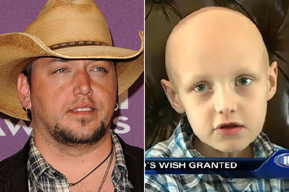 Jason Aldean Grants Big Wish for Little Boy Battling Brain Cancer