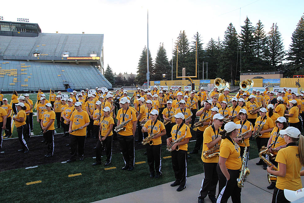 UW Band at Cowboy Kickoff [VIDEO]