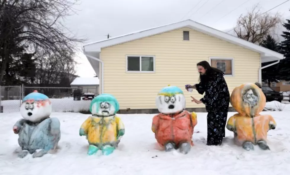 South Park Snowmen in Missoula