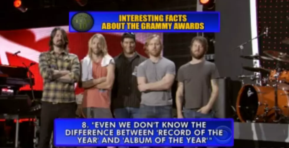 Foo Fighters Present Letterman’s Top 10