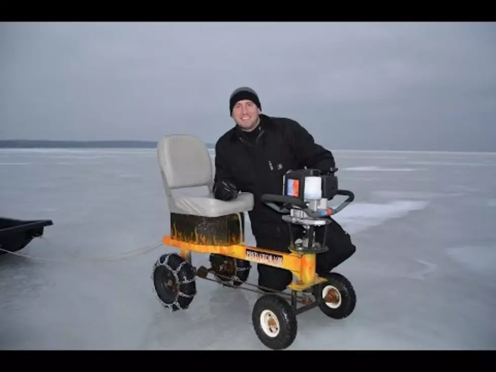 Turn Your Ice Auger Into a Scooter