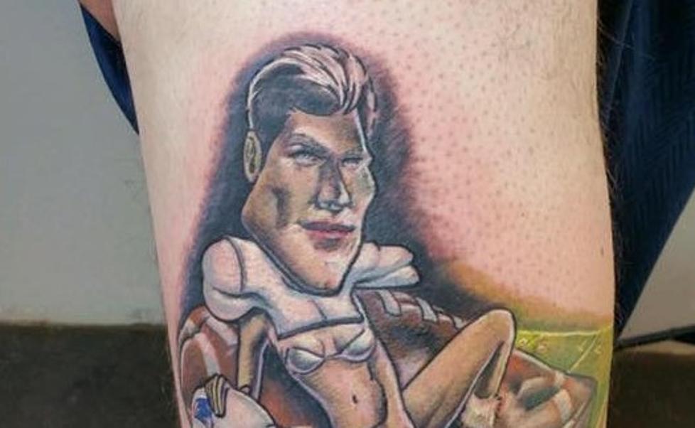 Missoula Man Loses Bet and Gains National Attention With Tom Brady Tattoo