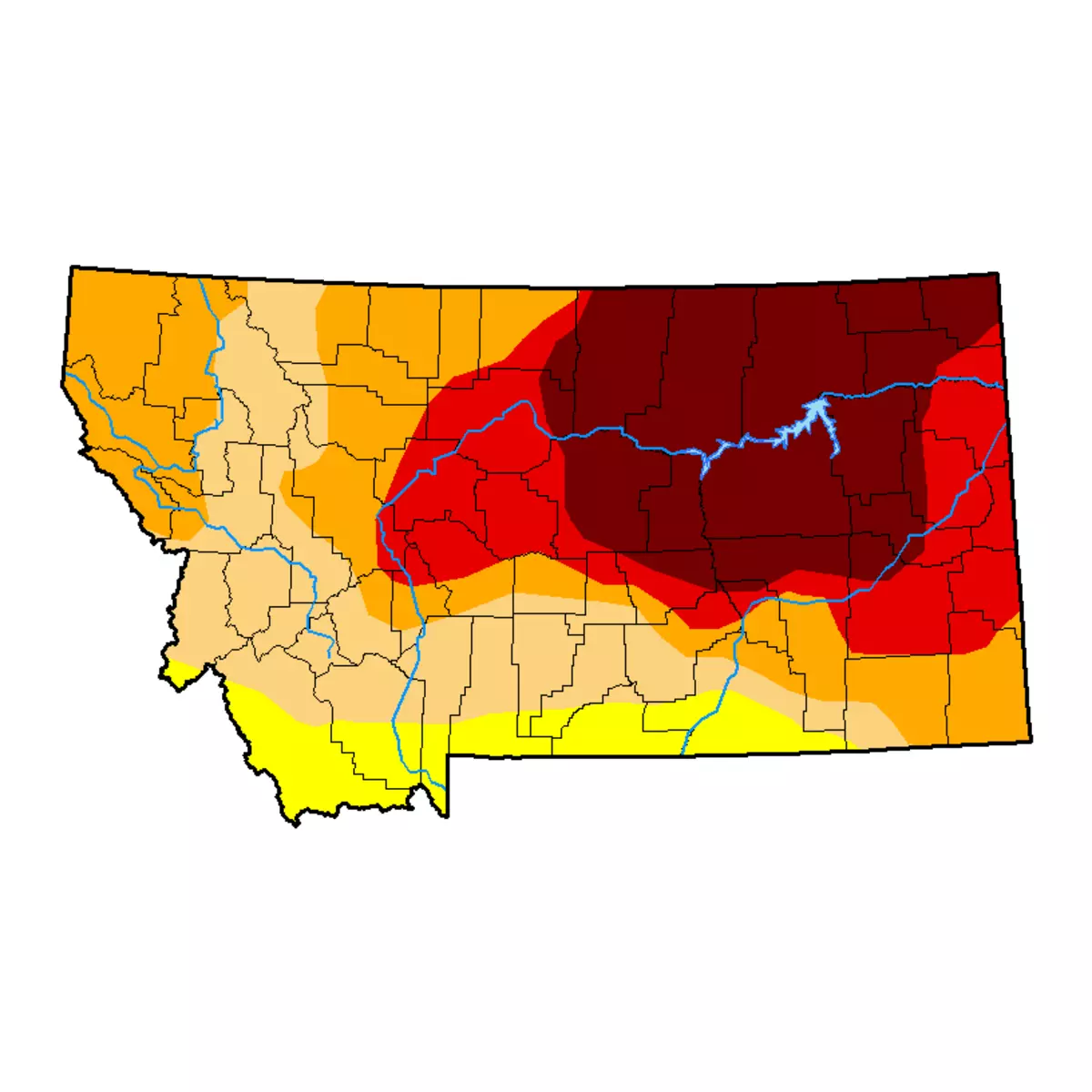 Drought in Montana Worst in 30 Years, 'Extraordinary Swing' in Just