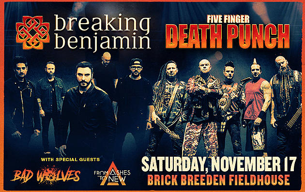 Breaking Benjamin &#038; Five Finger Death Punch in Bozeman Ticket Info