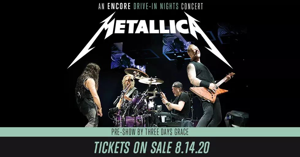 Metallica Drive In Concert Tix on Sale Now