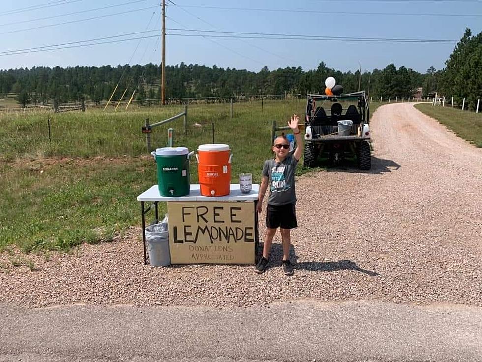 Young Boy Offers Lemonade and Heaven Points to Sturgis Riders