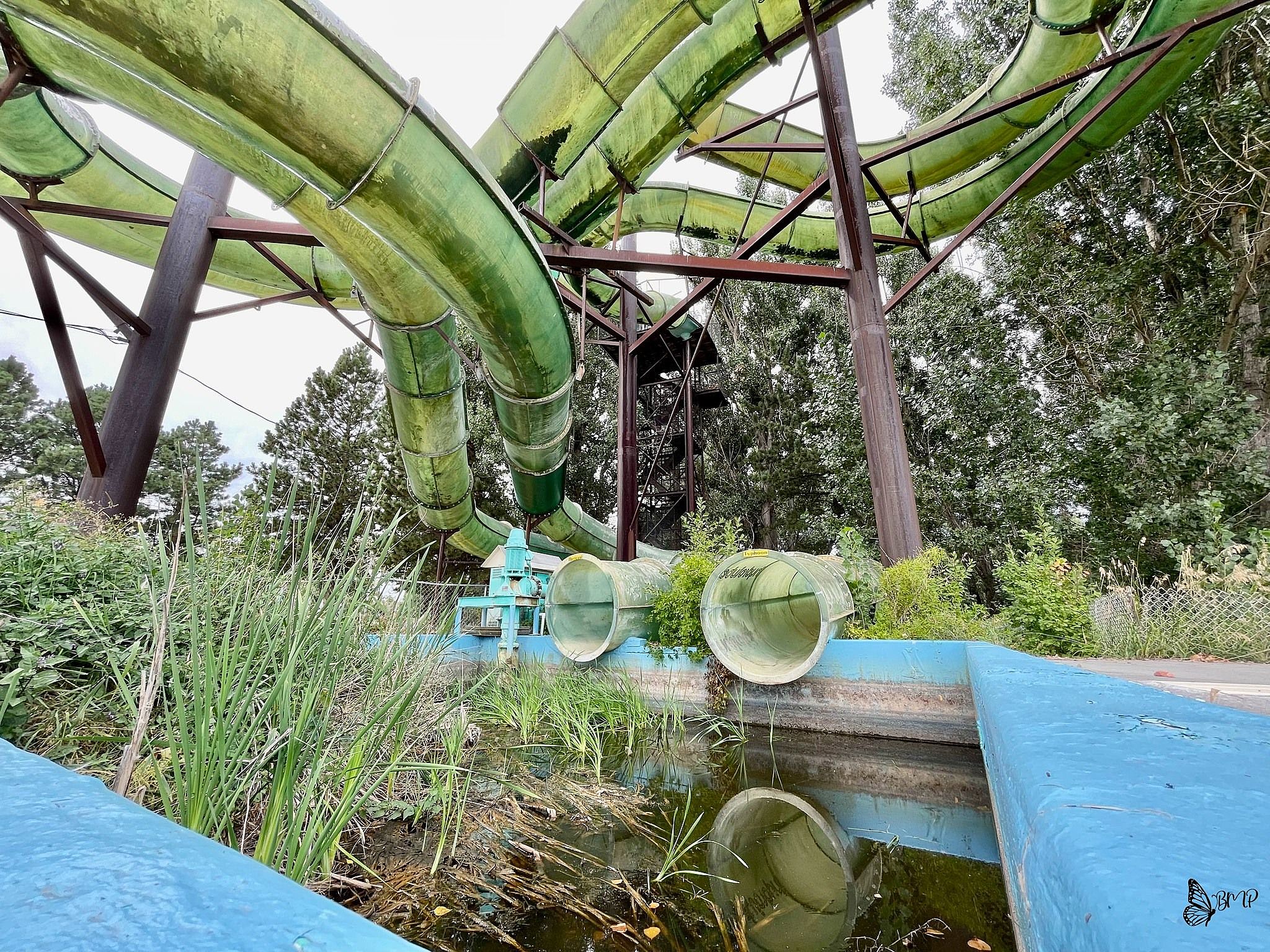 abandoned Wet N Wild waterpark in Las Vegas