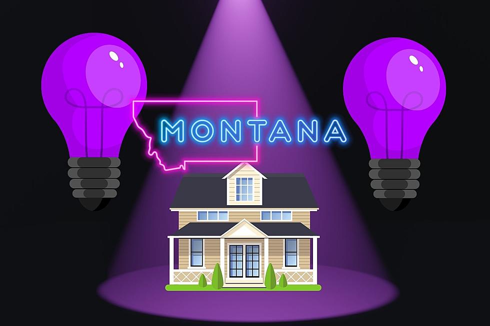 Why Do These Montana Homes Have Purple Lights on Front Porch?