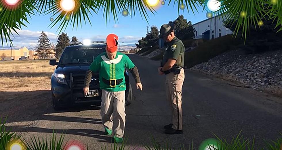 WATCH Montana Highway Patrol Christmas Tale Featuring Drunk Elves