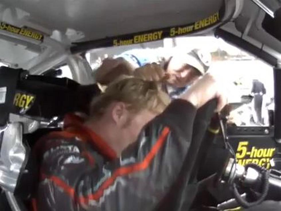 NASCAR Fight Involves Hair-Pulling, Not Much Else [VIDEO]