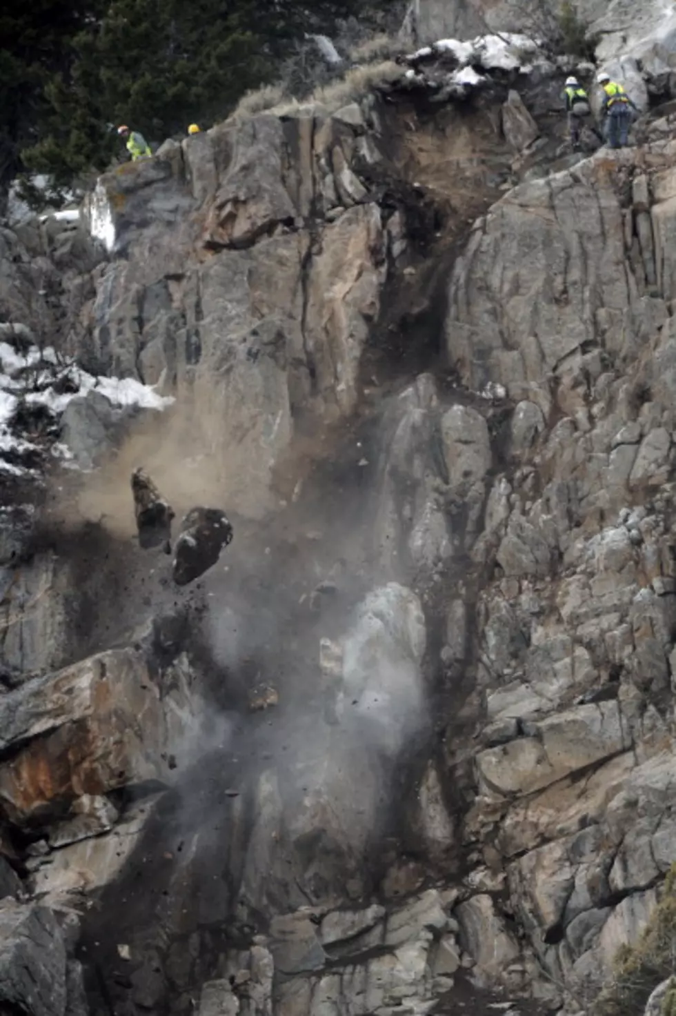 Loose Rocks Along Zimmerman Trail May Keep The Artery Closed For Quite Awhile