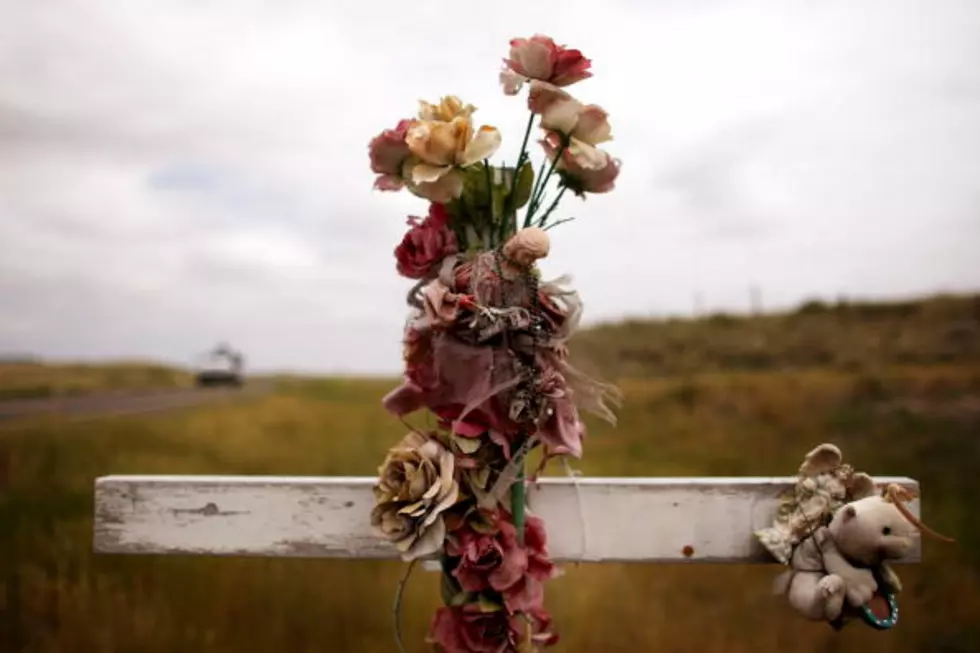 White Crosses Along Montana&#8217;s Highways Pay Tribute to Those Killed in Highway Accidents