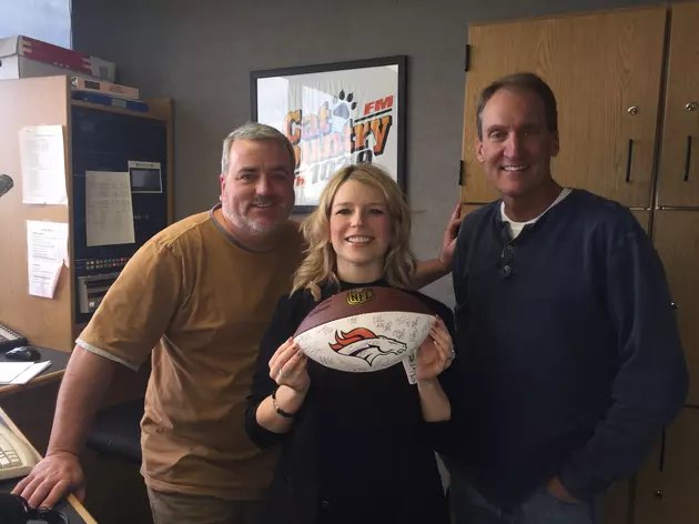 Win a Football Autographed by the Denver Broncos and Help St. Vincent Healthcare in the Process