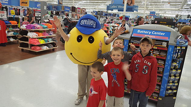 Smiley Was At Heights Walmart