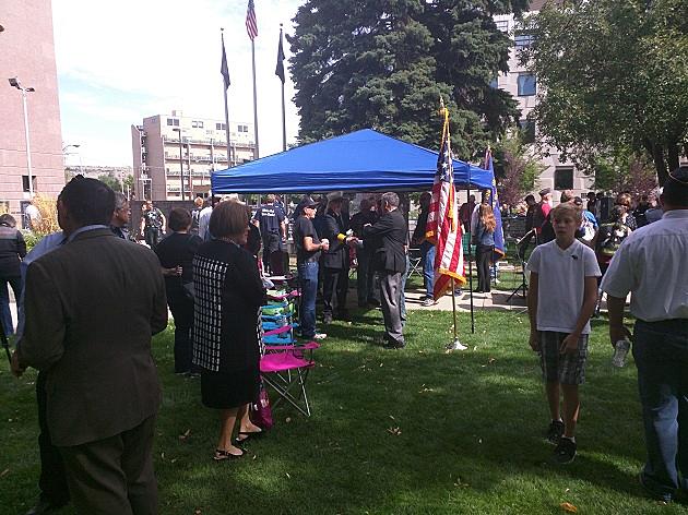 9/11 Remembrance At Yellowstone County Courthouse