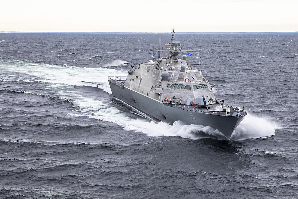 Future USS Billings Combat Ship Delivered To Navy