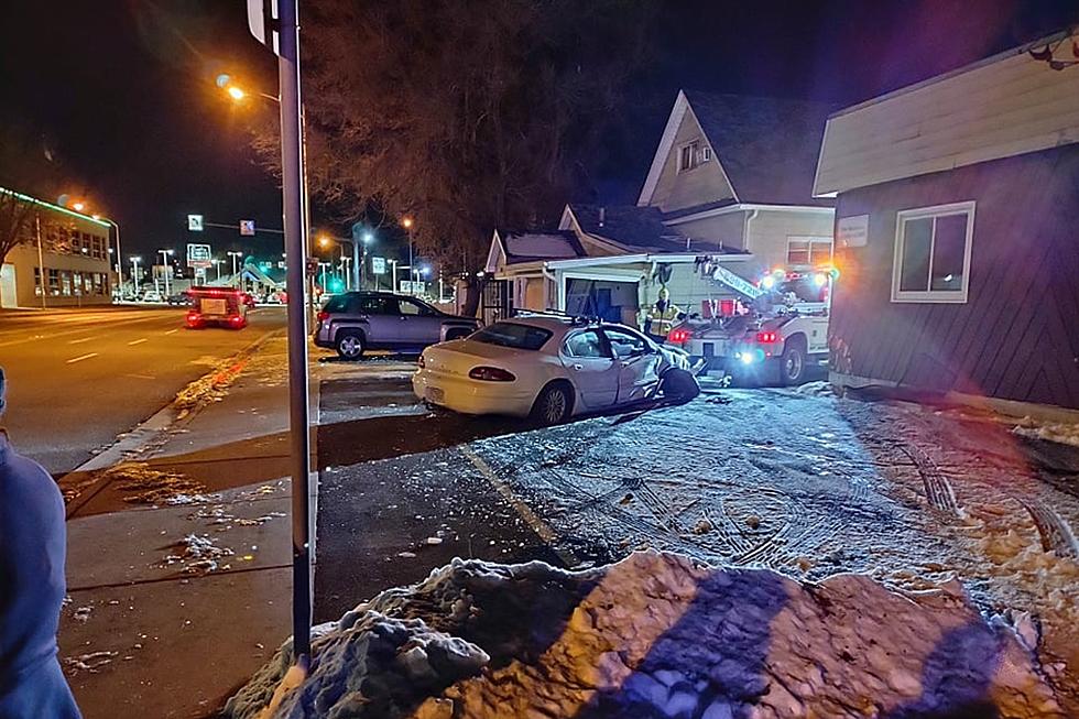 Passengers Flee After Vehicle Slams Into Residence Near Downtown Billings