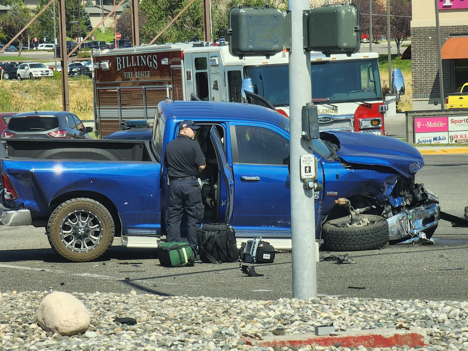 Traffic Delayed in Billings Heights After Accident With Pickup pic