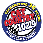 Cat Country 102.9 logo