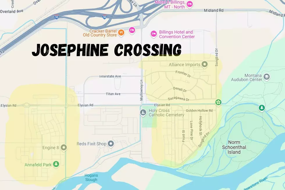 Josephine Crossing and Annafeld. Google Maps/Canva